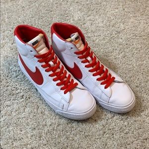 One of a kind Nike iD x Wire One Blazer Mids